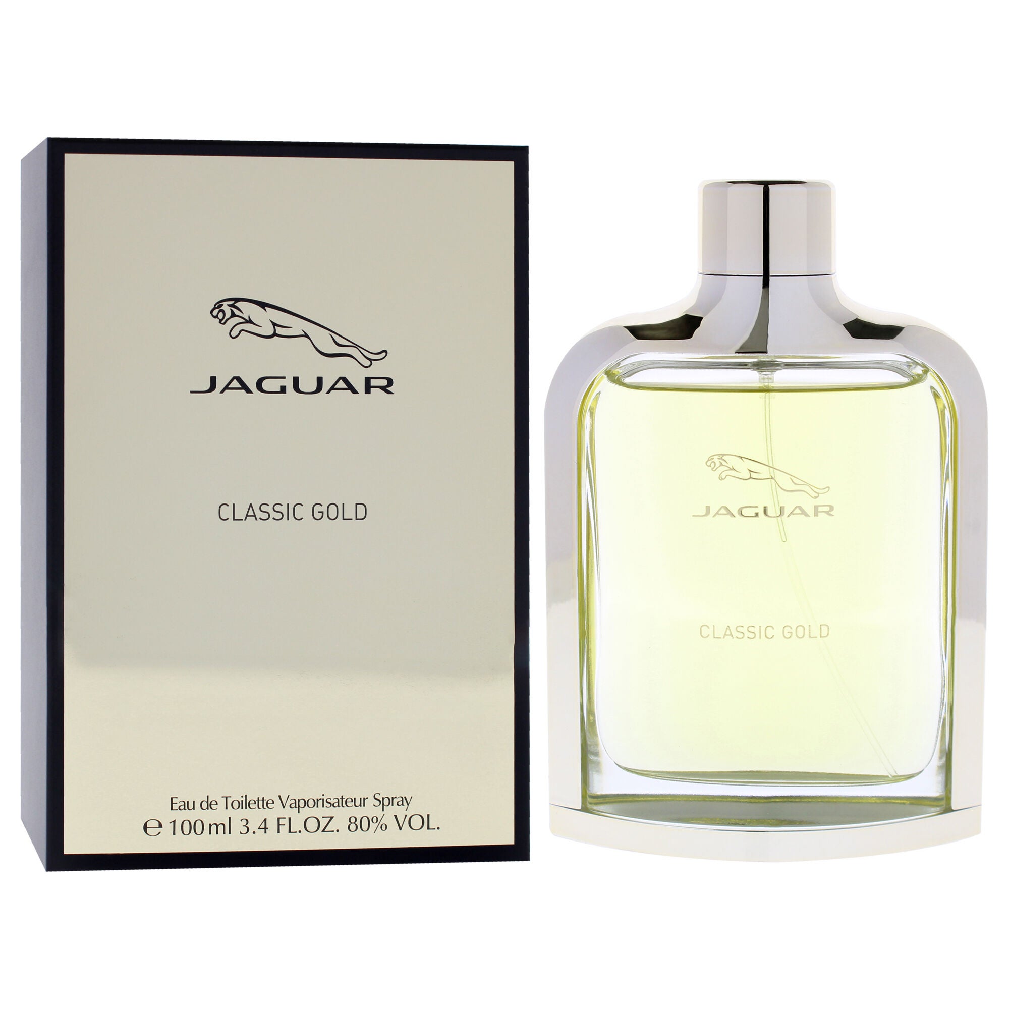 Jaguar Classic Gold by Jaguar for Men - 3.4 oz EDT Spray, See Description, alternate image number 1