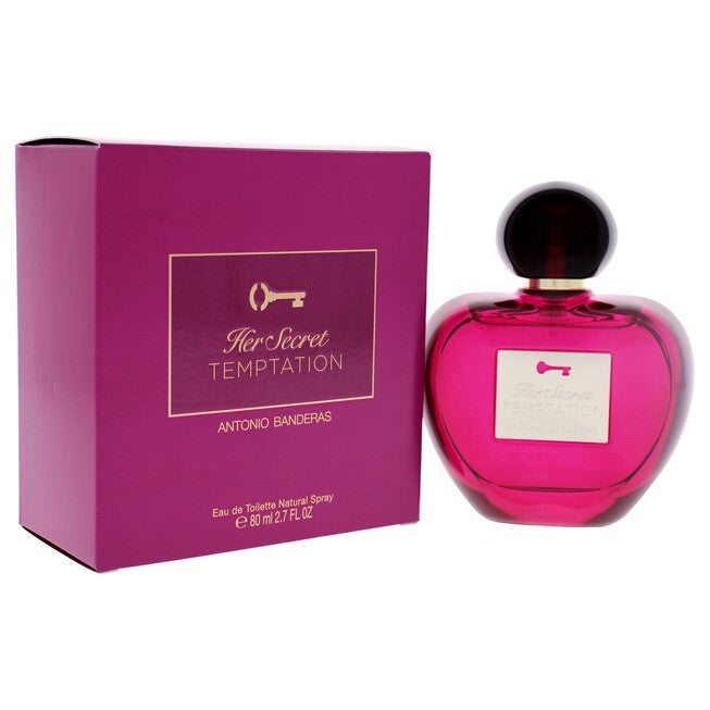 Her Secret Temptation by Antonio Banderas for Women - 2.7 oz EDT Spray, See Description, alternate image number null