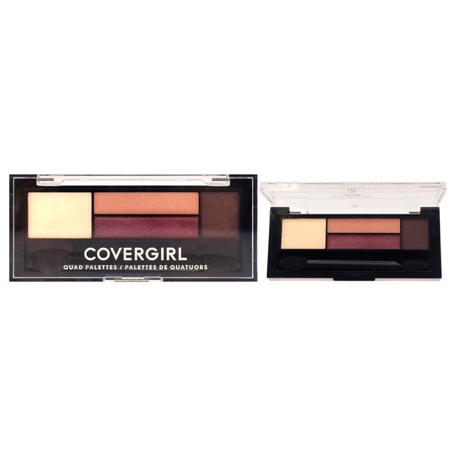 Eye Shadow Quad Palette - 730 Cherry Soda by CoverGirl for Women - 0.6 oz Eye Shadow, NA, hi-res image number null
