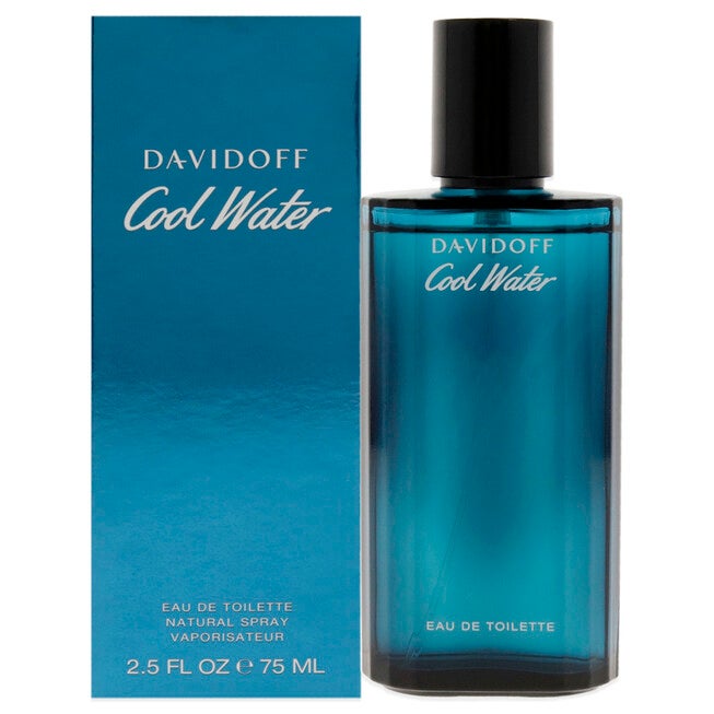Cool Water by Davidoff for Men - 2.5 oz EDT Spray, NA, hi-res image number null