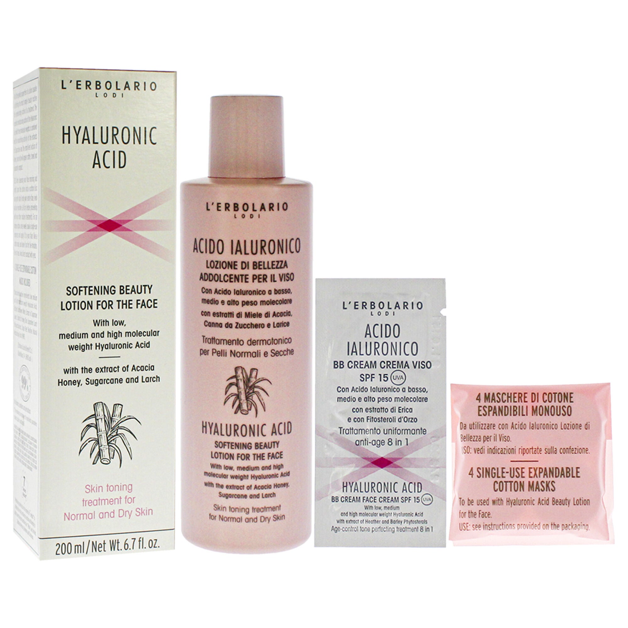 Hyaluronic Acid Softening Beauty Lotion by LErbolario for Unisex - 6.7 oz Lotion, , alternate image number 6