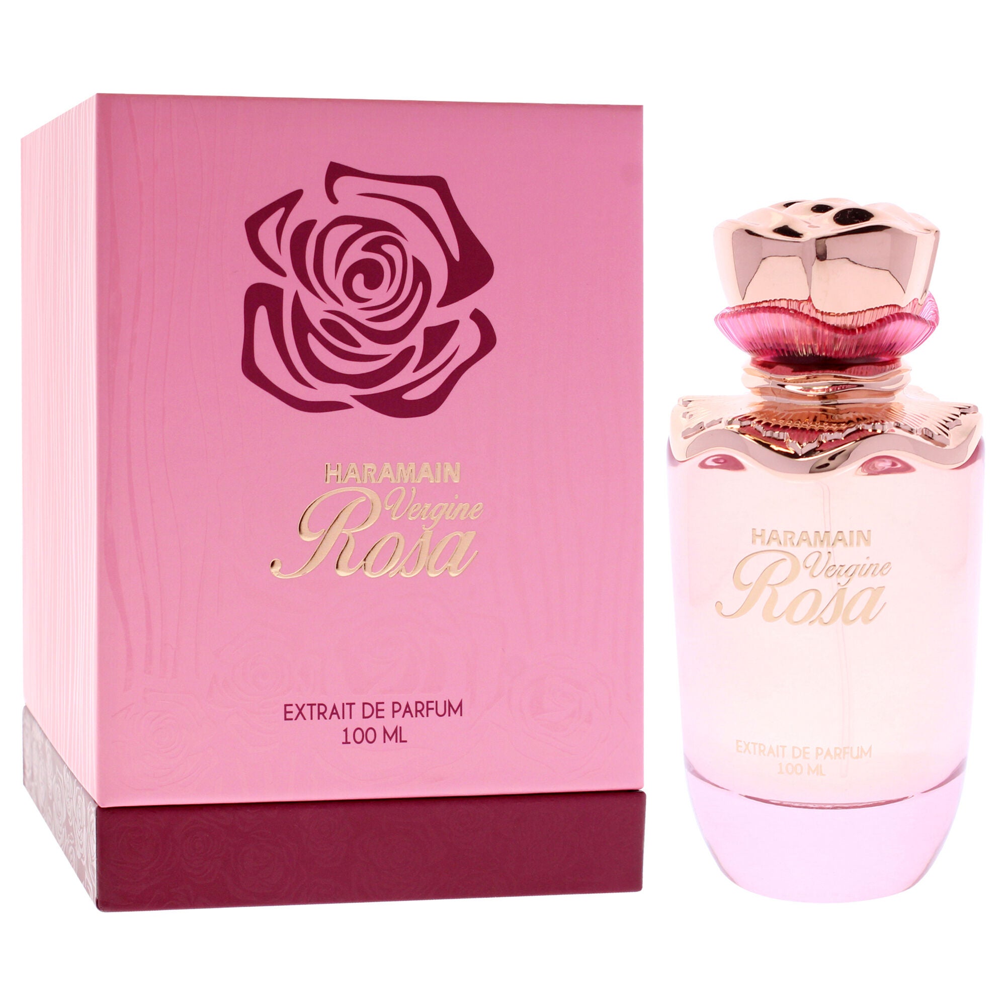 Vergine Rosa by Al Haramain for Women - 3.4 oz Extrait De Parfum Spray, See Description, alternate image number 1