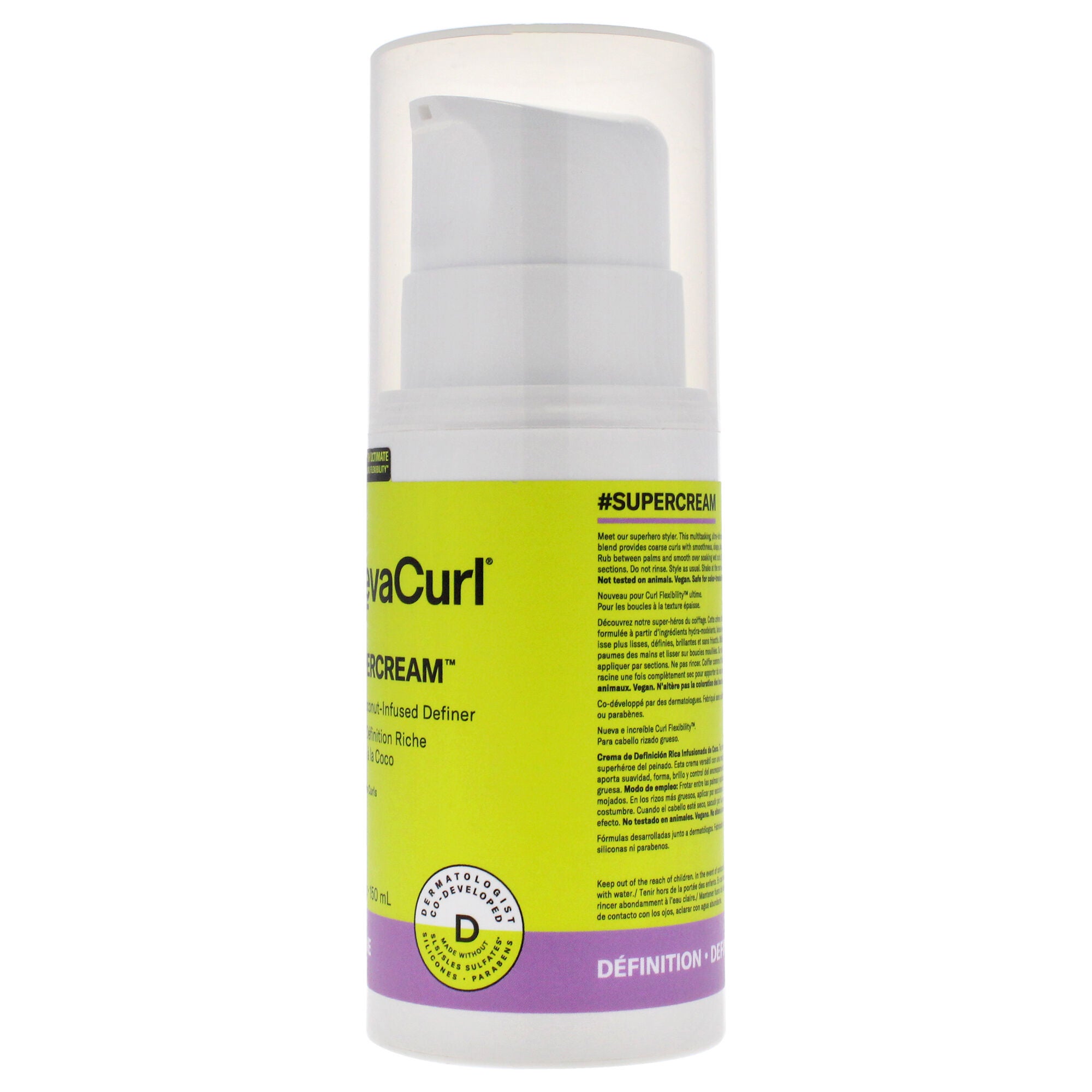 Super Cream-NP by DevaCurl for Unisex - 5.1 oz Cream, See Description, alternate image number 1
