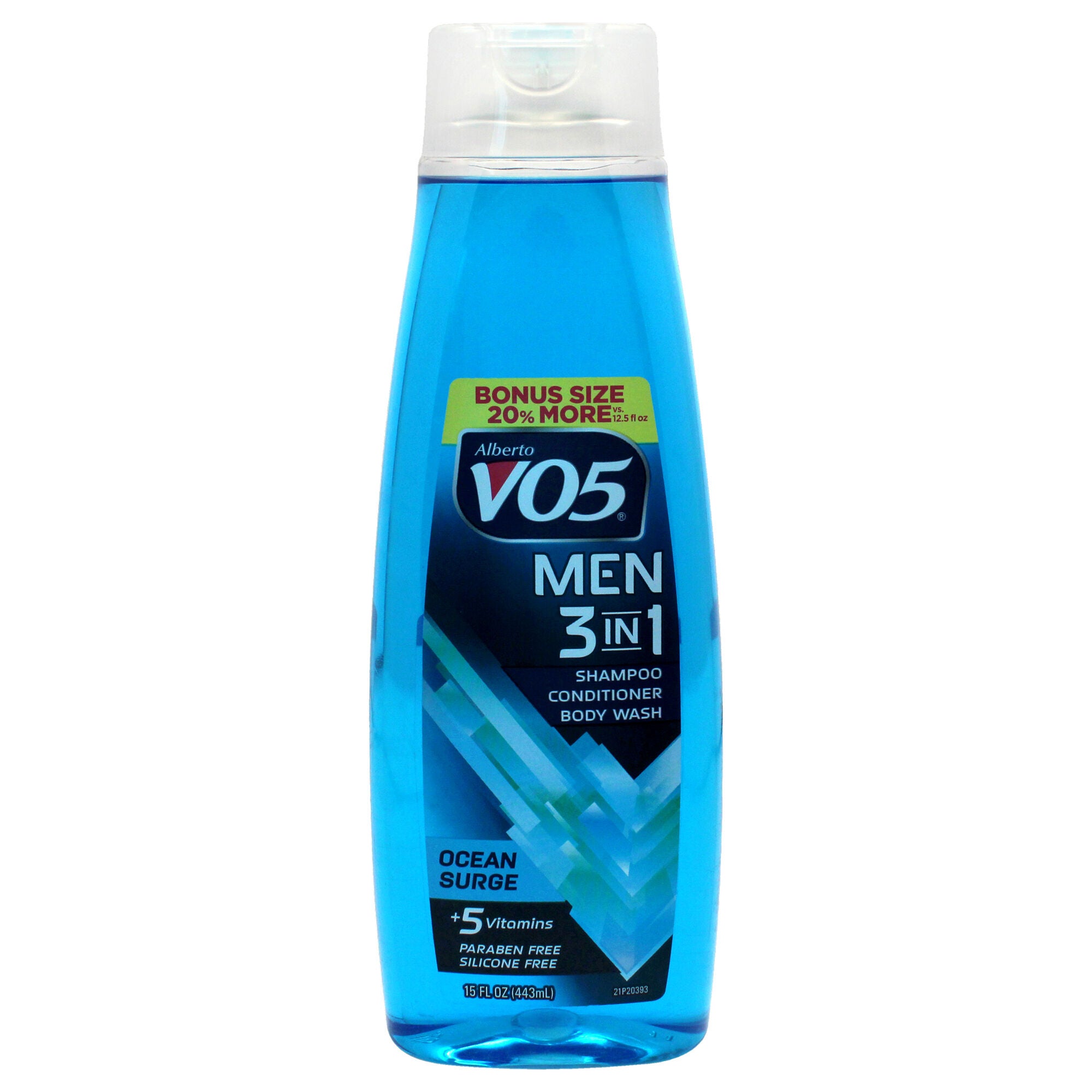 3-in-1 Ocean Surge Shampoo Conditioner and Body Wash by Alberto VO5 for Unisex - 15 oz Body Wash, See Description, hi-res image number 0
