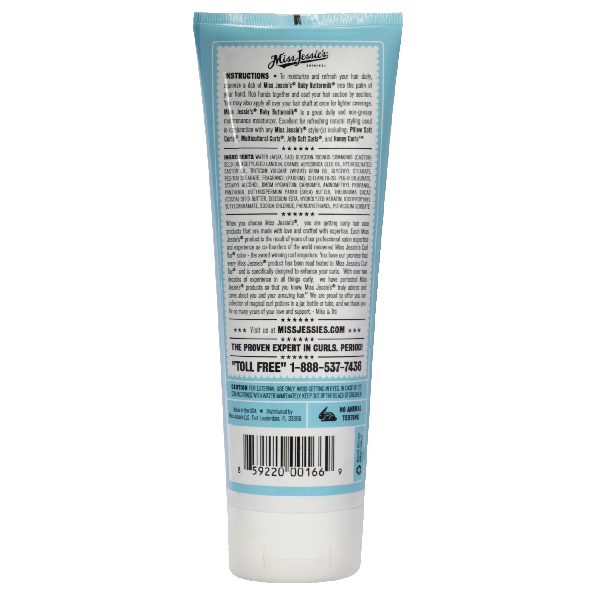 Baby Buttermilk by Miss Jessies for Unisex - 8.5 oz Cream, , alternate image number 3