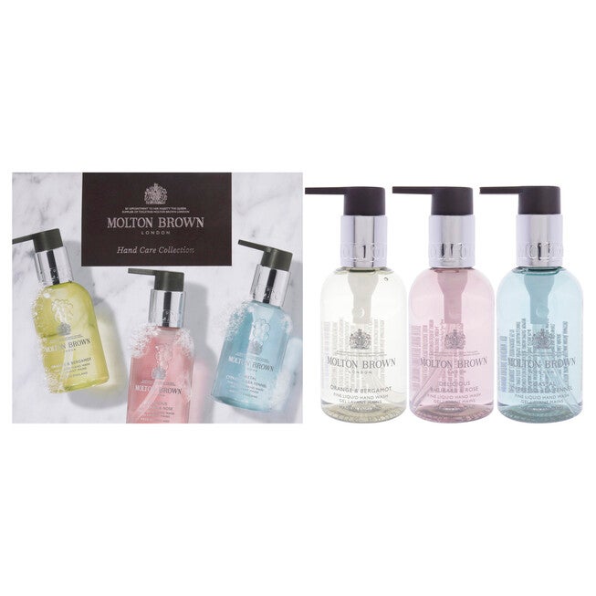 Floral and Aromatic Hand Care Collection Set by Molton Brown for Unisex - 3 Pc Set, NA, hi-res image number null