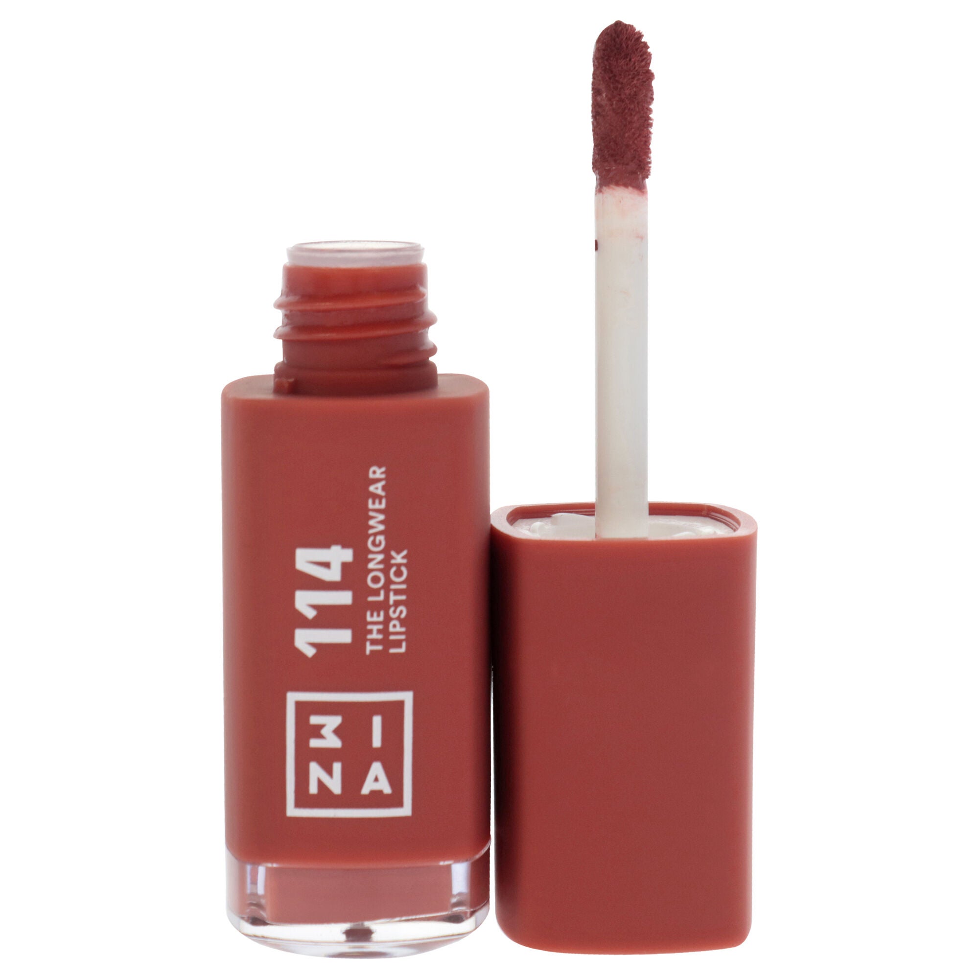The Longwear Lipstick - 114 Brown by 3INA for Women - 0.20 oz Lipstick, See Description, alternate image number 4