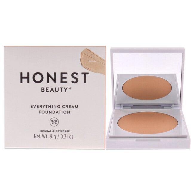 Everything Cream Foundation Compact - Snow by Honest for Women - 0.31 oz Foundation, NA, hi-res image number null