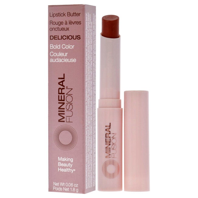 Lipstick Butter - Delicious by Mineral Fusion for Women - 0.06 oz Lipstick, NA, alternate image number null