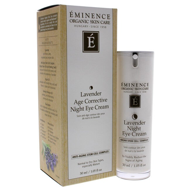 Lavender Age Corrective Night Eye Cream by Eminence for Unisex - 1.05 oz Cream, , alternate image number null
