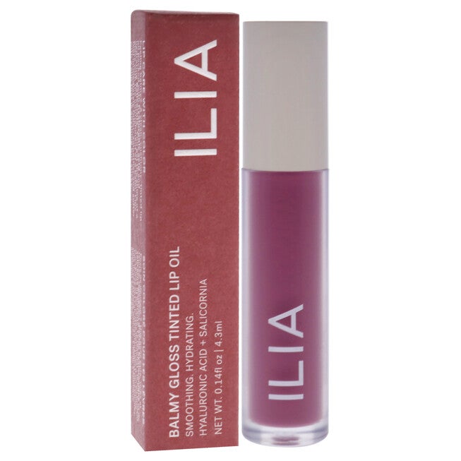 Balmy Gloss Tinted Lip Oil - Maybe Violet by ILIA Beauty for Women - 0.14 oz Lip Oil, NA, alternate image number null