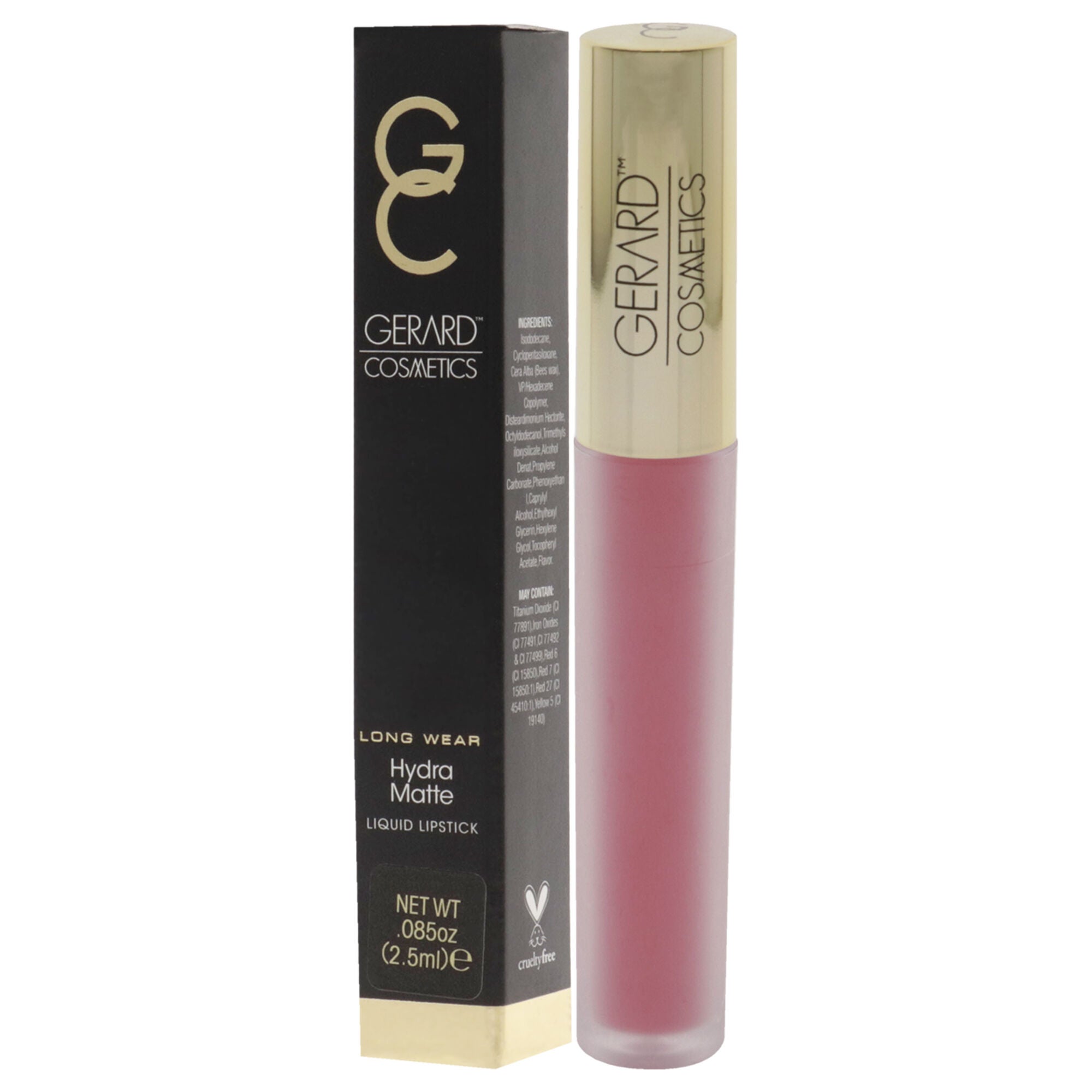 Hydra Matte Liquid Lipstick - West Coast by Gerard Cosmetic for Women - 0.085 oz Lipstick, See Description, alternate image number 3