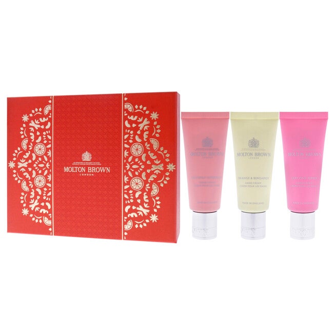 Floral and Spicy Hand Care Set by Molton Brown for Unisex - 3 Pc Gift Set, NA, alternate image number null