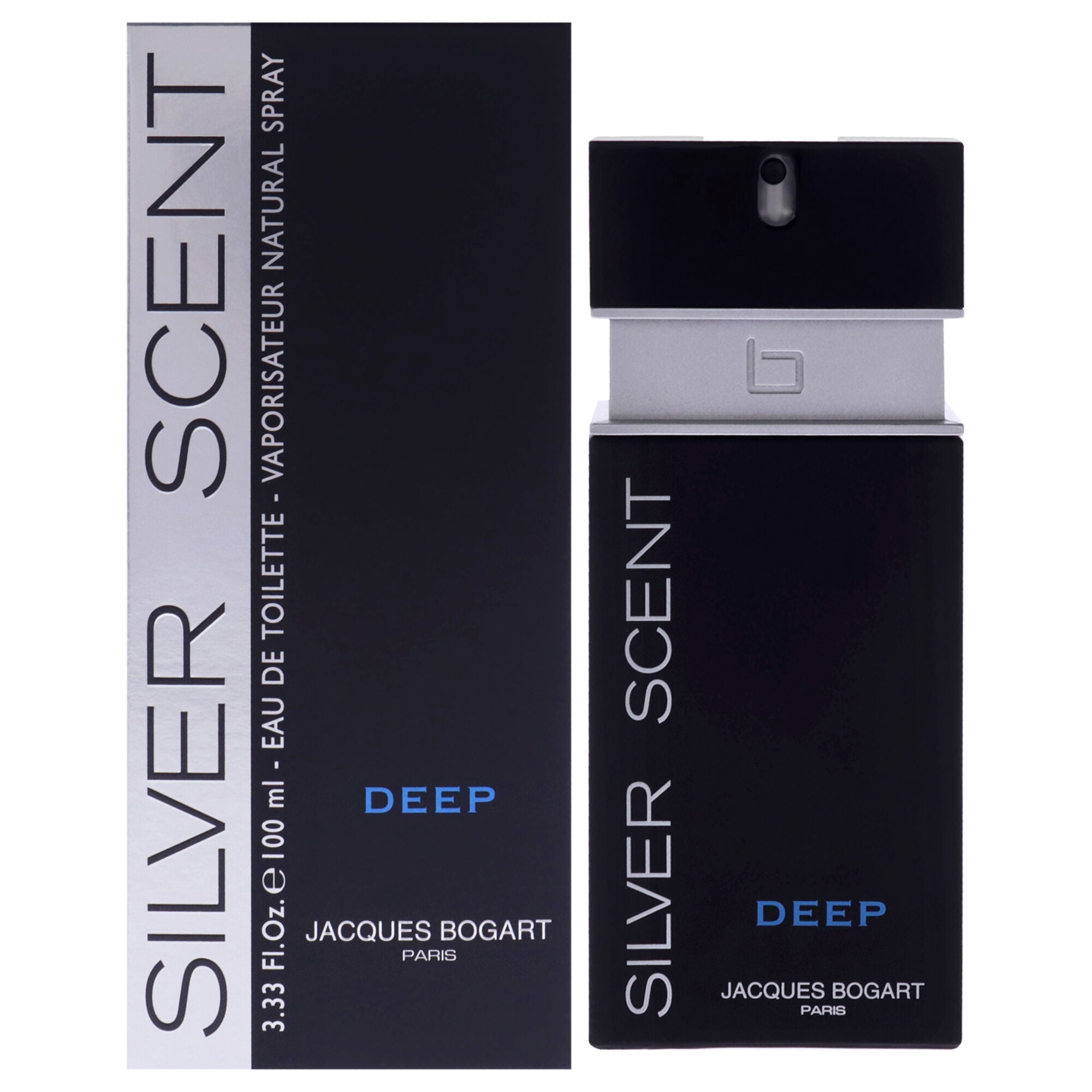 Silver Scent Deep by Jacques Bogart for Men - 3.3 oz EDT Spray, See Description, hi-res image number 0