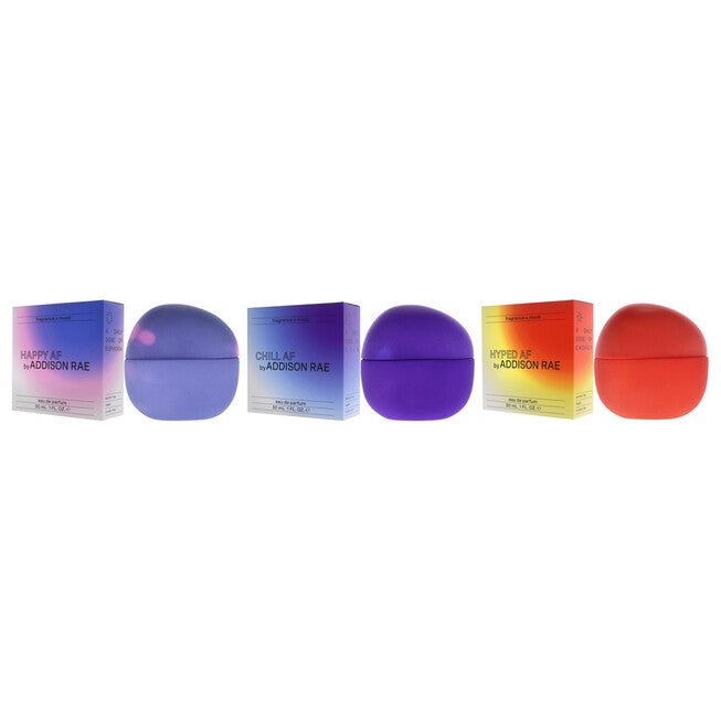 Addison Rae Kit by Addison Rae for Women - 3 Pc Kit 1oz Chill AF EDP Spray, 1oz Hyped AF EDP Spray, 1oz Happy AF EDP Spray, See Description, alternate image number 3