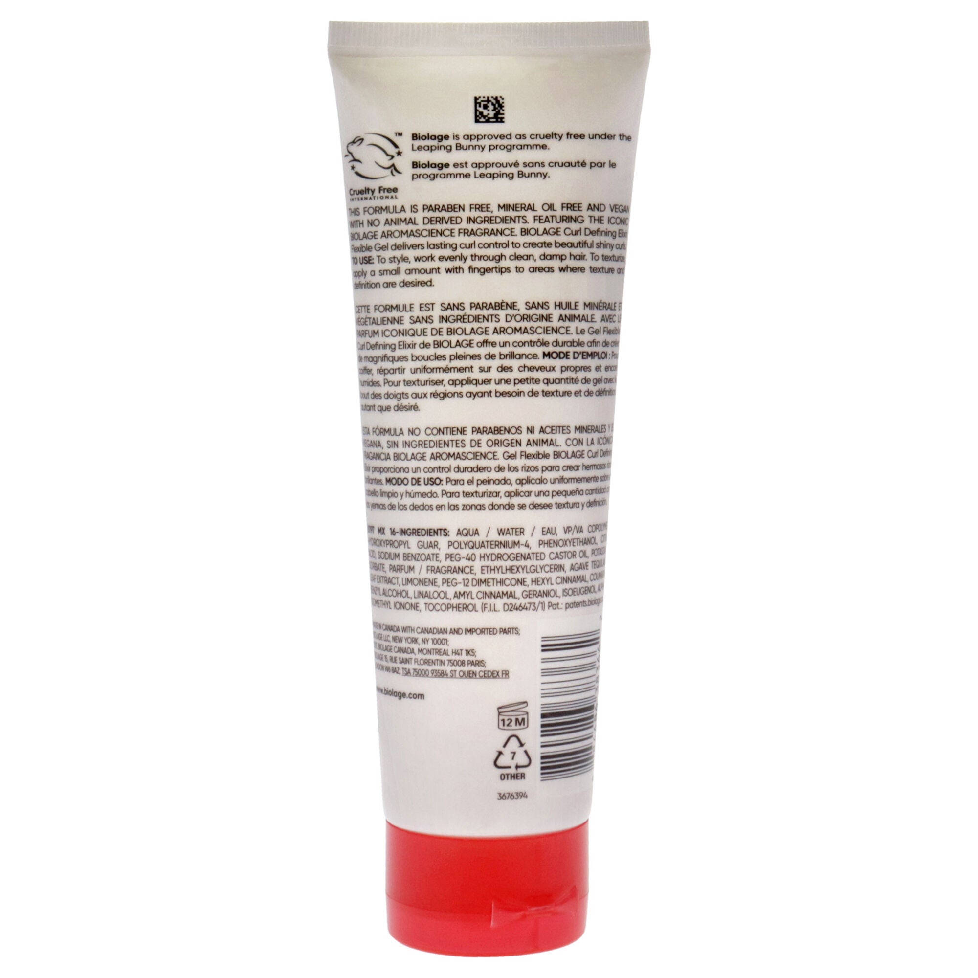 Biolage Curl Defining Elixir by Matrix for Unisex - 4.2 oz Gel, See Description, alternate image number 1