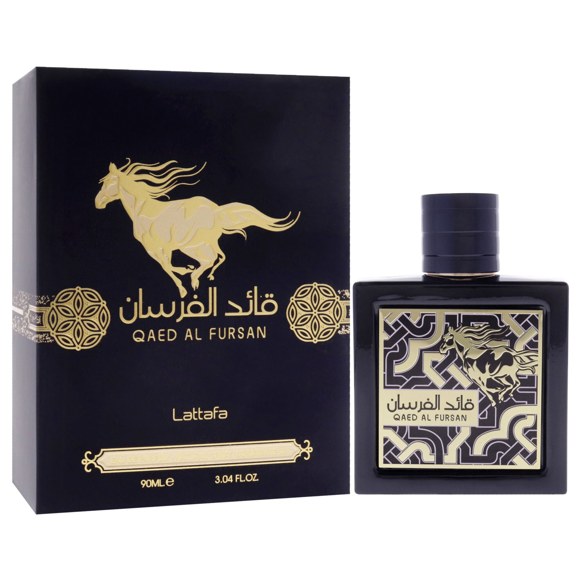 Qaed Al Fursan by Lattafa for Men - 3.04 oz EDP Spray, See Description, alternate image number 1