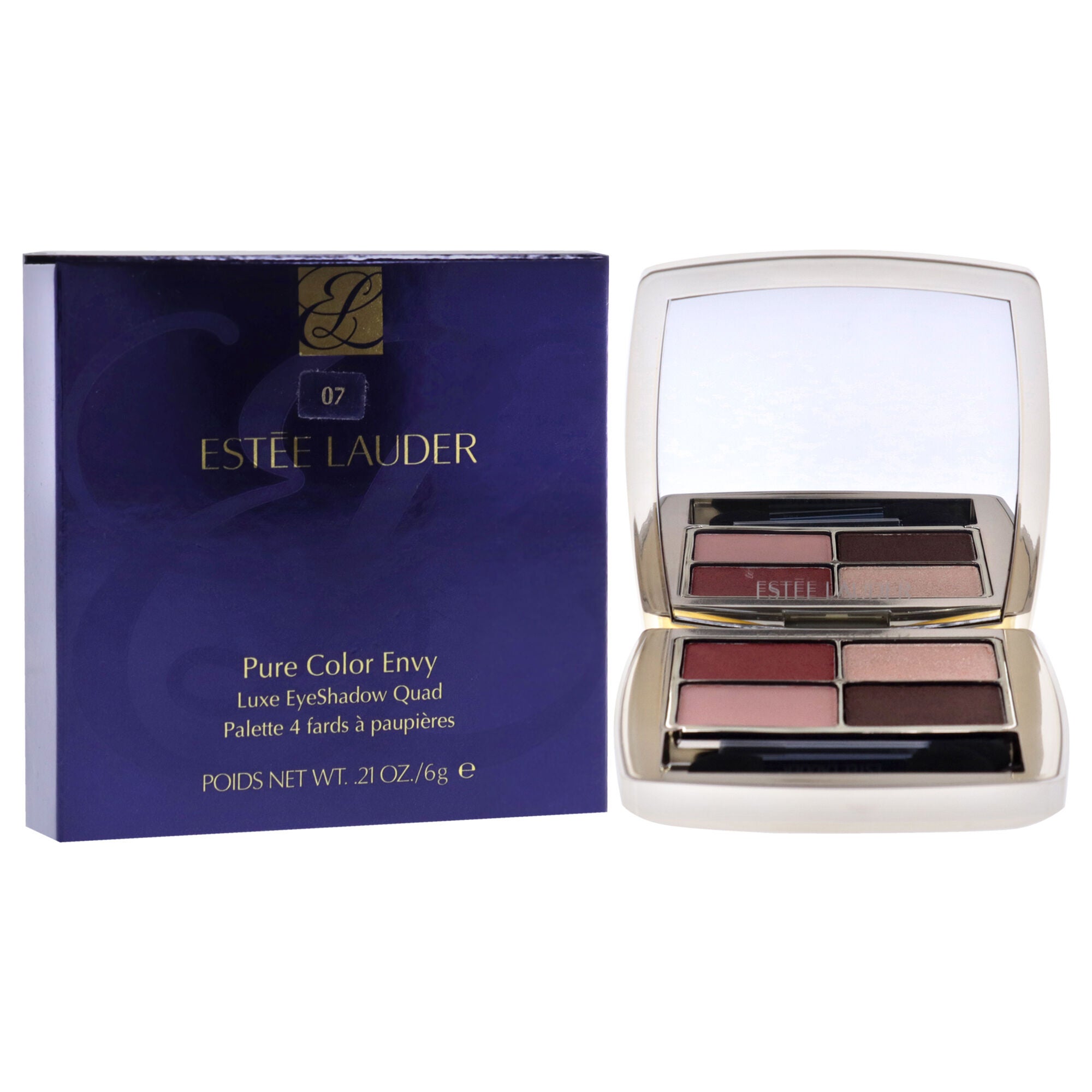 Pure Color Envy Luxe Eyeshadow Quad - 07 Boho Rose by Estee Lauder for Women - 0.21 oz Eye Shadow, See Description, alternate image number 2