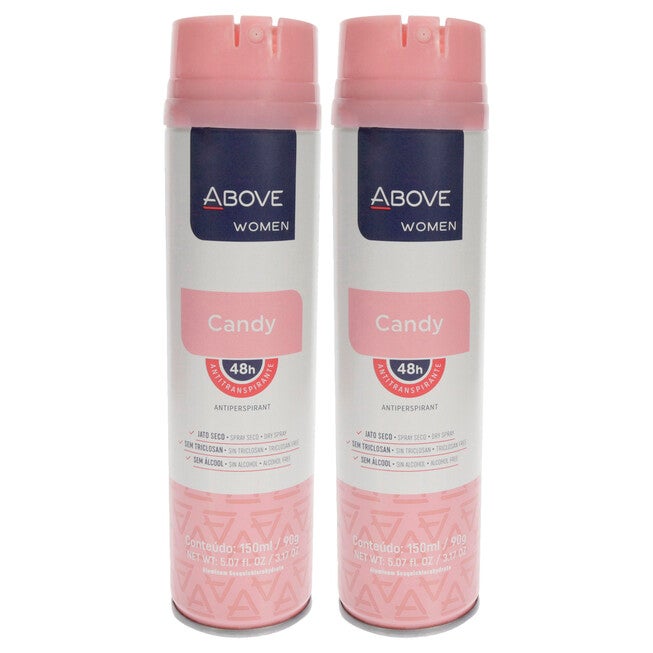 48 Hours Antiperspirant Deodorant - Candy by Above for Women - 3.17 oz Deodorant Spray - Pack of 2, NA, hi-res image number null