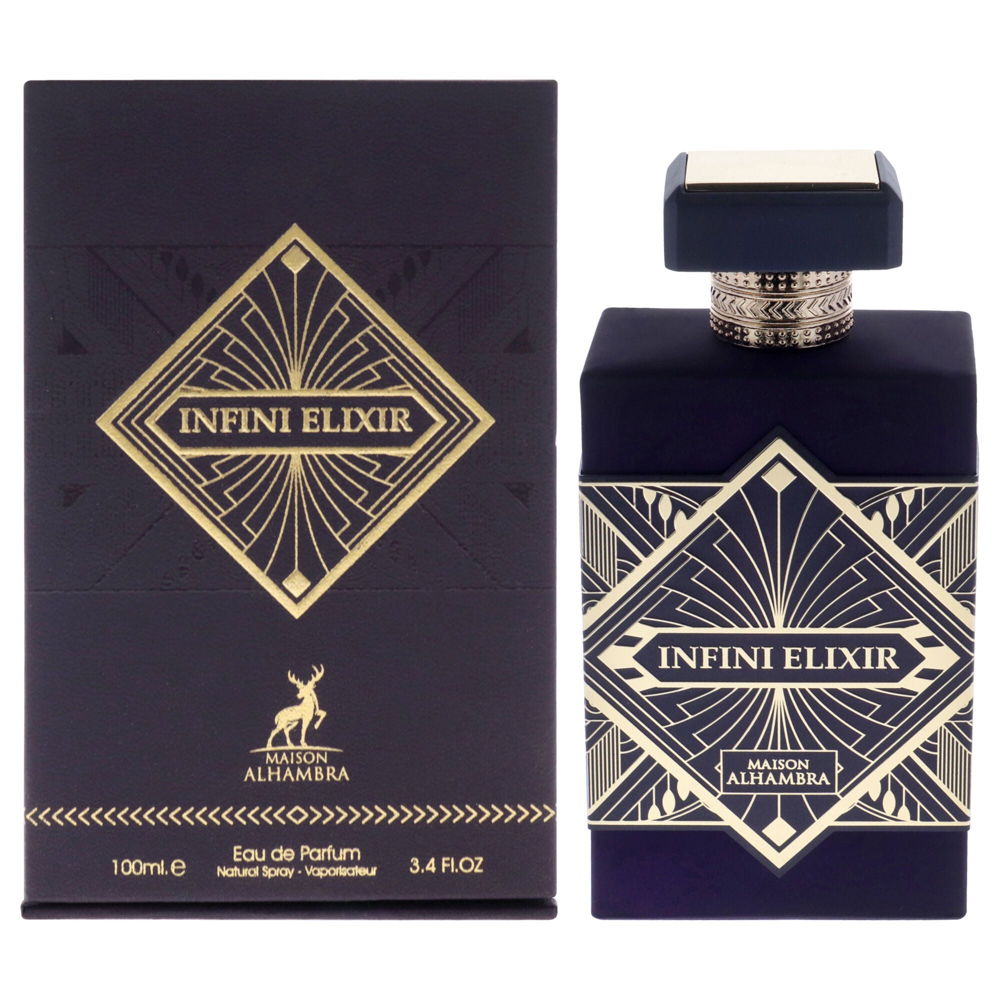 Infini Elixir by Maison Alhambra for Unisex - 3.4 oz EDP Spray, See Description, hi-res image number 0