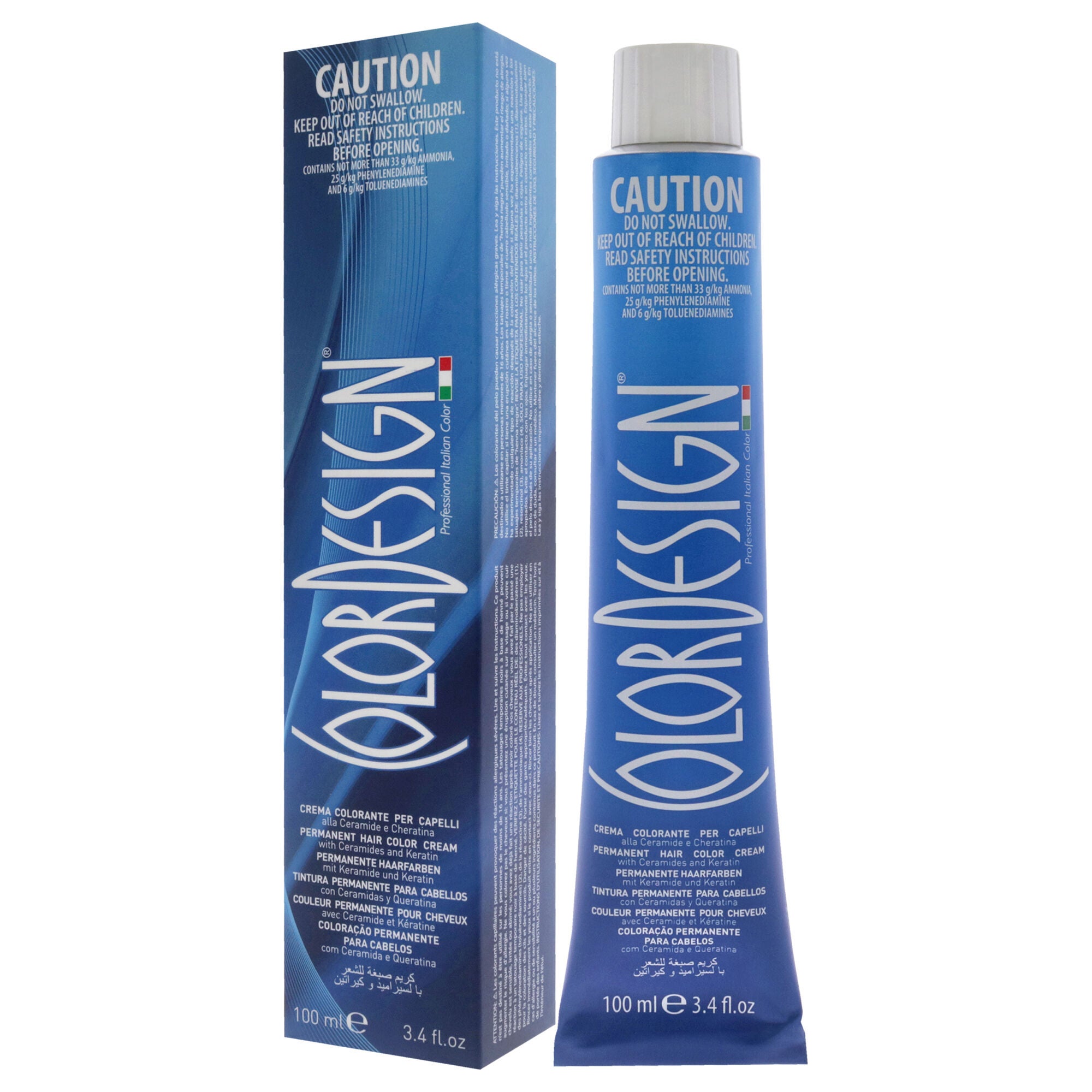 Permanent Hair Color - 5.01 Light Ash Natural Brown by ColorDesign for Unisex - 3.4 oz Hair Color, See Description, alternate image number 3