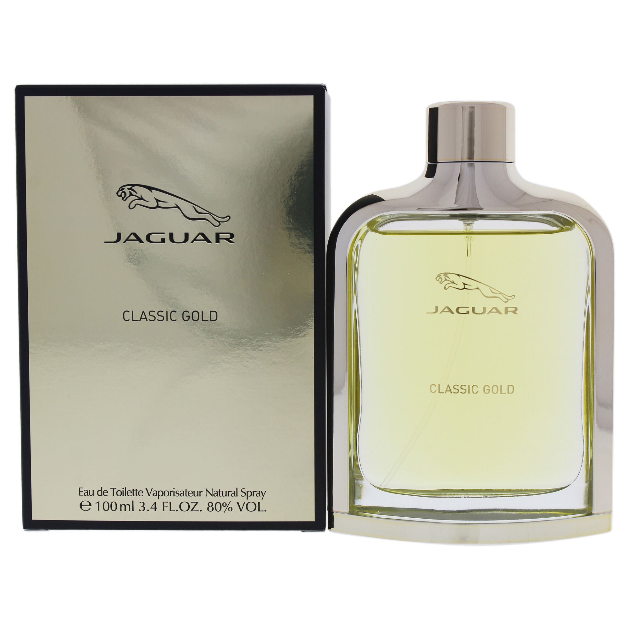 Jaguar Classic Gold by Jaguar for Men - 3.4 oz EDT Spray, , alternate image number 4