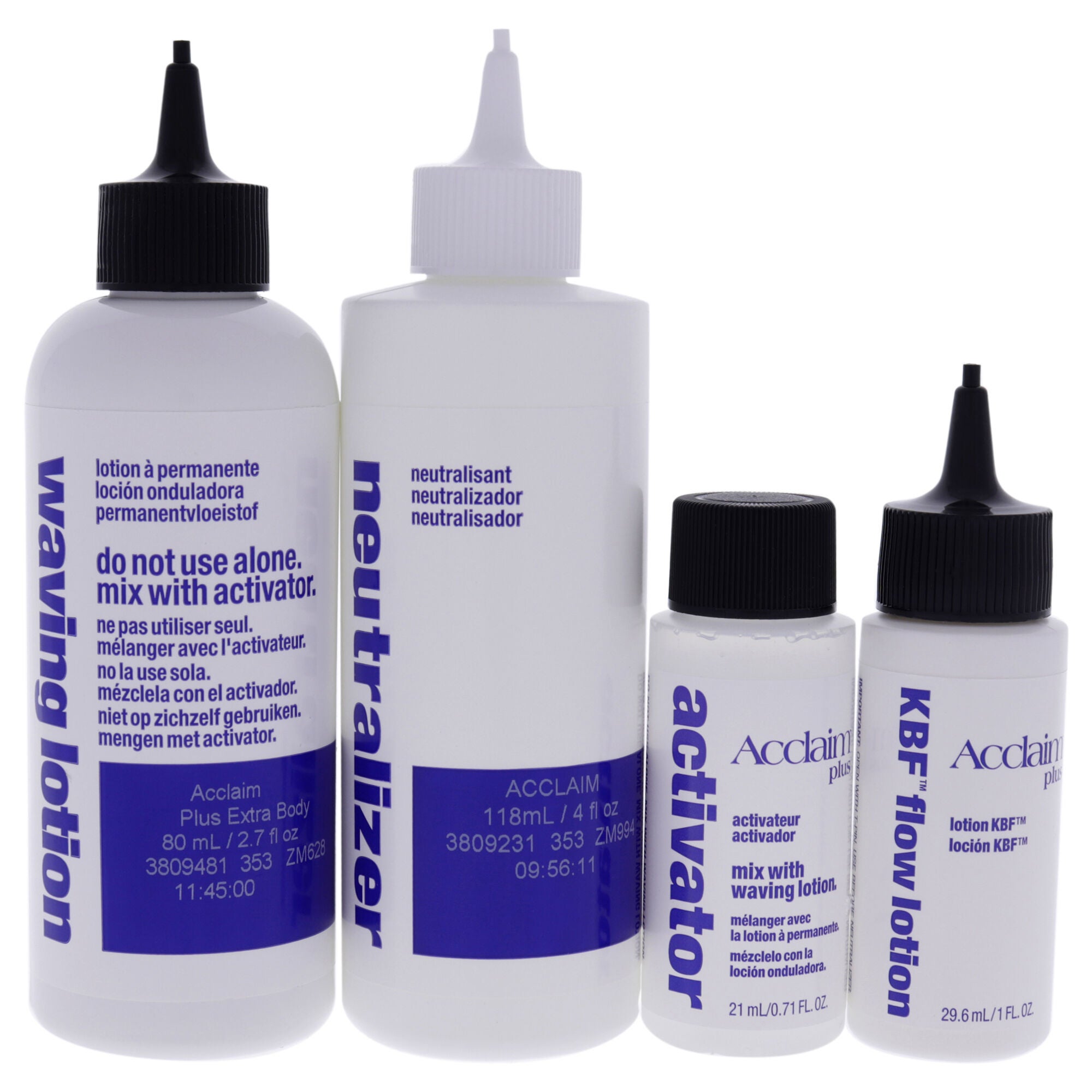 Acclaim Plus Extra Body Acid Perm by Zotos for Unisex - 1 Application Treatment, See Description, alternate image number 4