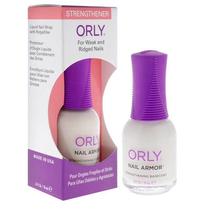 Nail Armor Strengthening Basecoat by Orly for Women - 0.6 oz Nail Polish, NA, alternate image number null