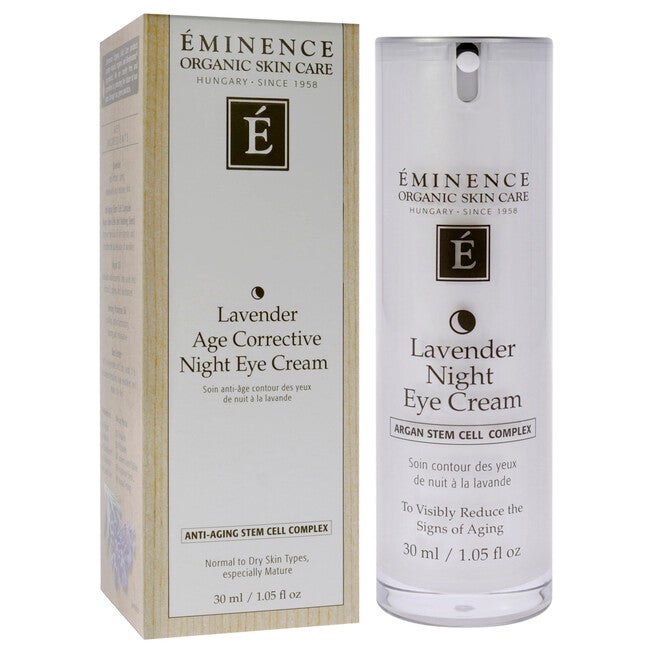 Lavender Age Corrective Night Eye Cream by Eminence for Unisex - 1.05 oz Cream, NA, alternate image number null