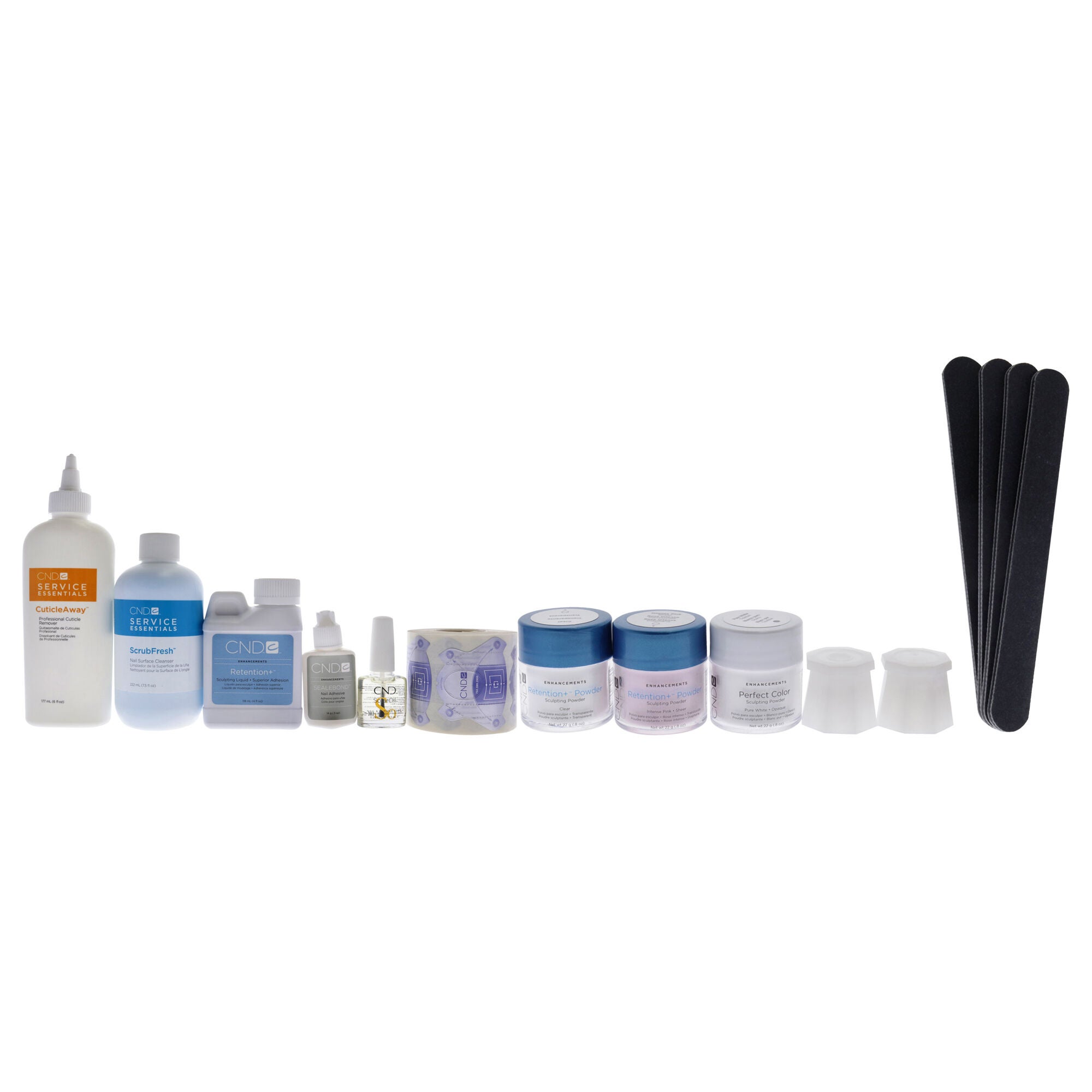 Liquid and Powder System Kit by CND for Women - 20 Pc, See Description, alternate image number 1
