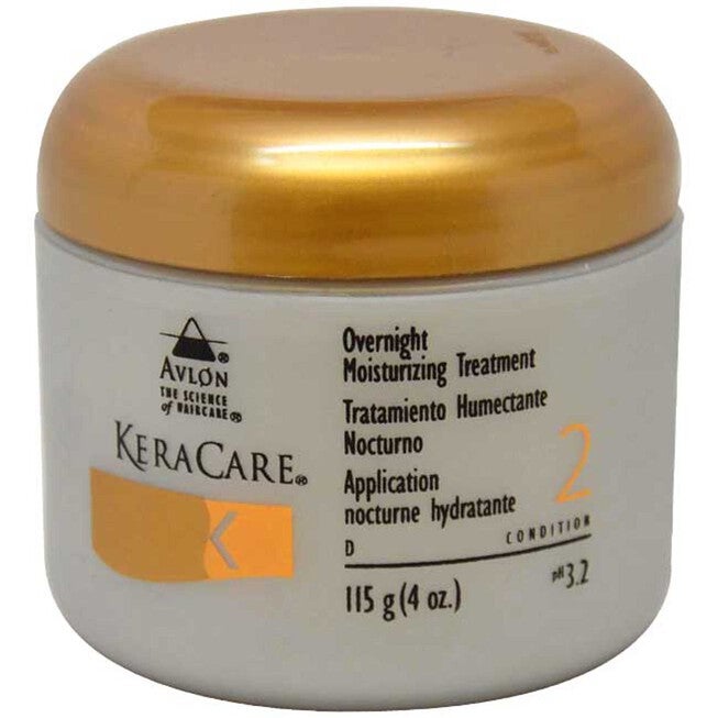 KeraCare Overnight Moisturizing Treatment by Avlon for Unisex - 4 oz Treatment, NA, hi-res image number null