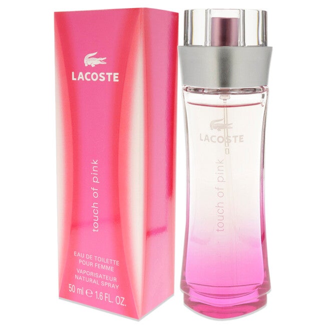 Touch of Pink by Lacoste for Women - 1.6 oz EDT Spray, , alternate image number null