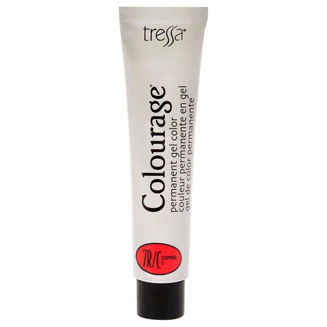 Colourage Permanent Gel Color - 7RC Copper by Tressa for Unisex - 2 oz Hair Color, NA, alternate image number null