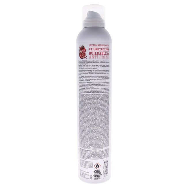 Puremix Fresh Pomegranate Color Protecting Hairspray by Rusk for Unisex - 10 oz Hair Spray, , alternate image number null