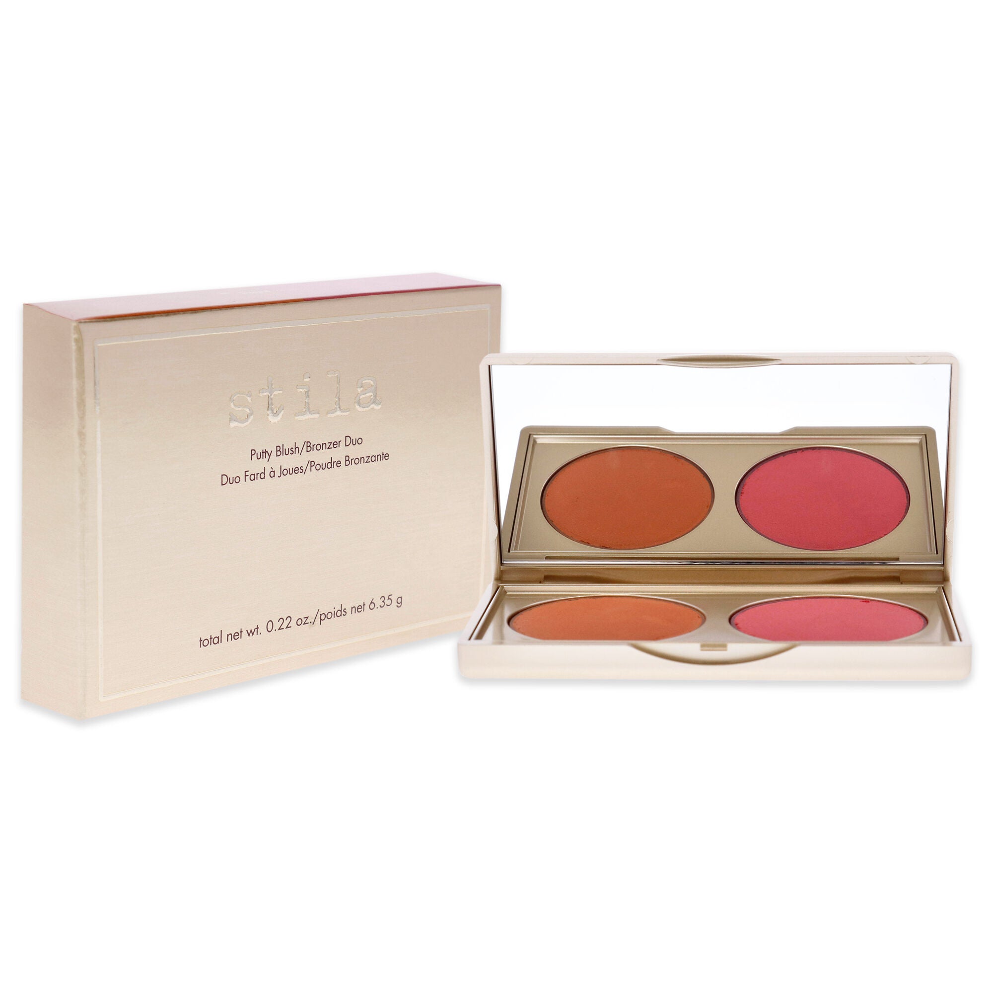Putty Blush Bronzer Duo - Bronzed Lillium by Stila for Women - 0.22 oz Makeup, See Description, alternate image number 1