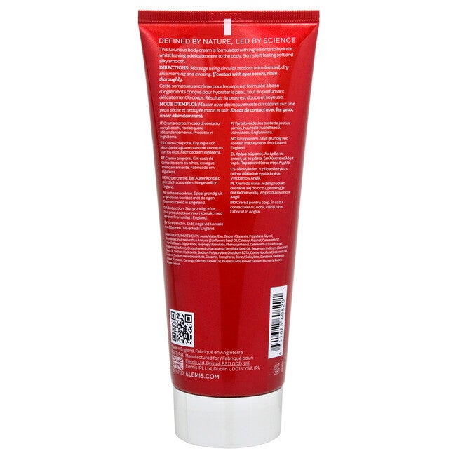 Frangipani Monoi Body Cream by Elemis for Unisex - 6.7 oz Body Cream, NA, alternate image number null