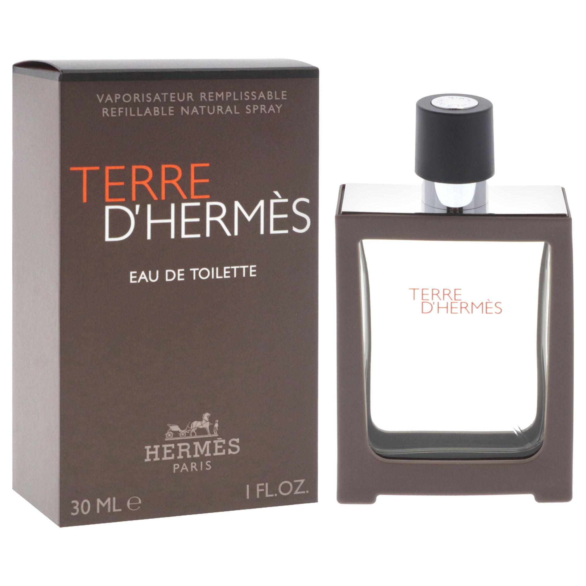 Terre Dhermes by Hermes for Men - 1 oz EDT Spray (Refillable), See Description, alternate image number 2