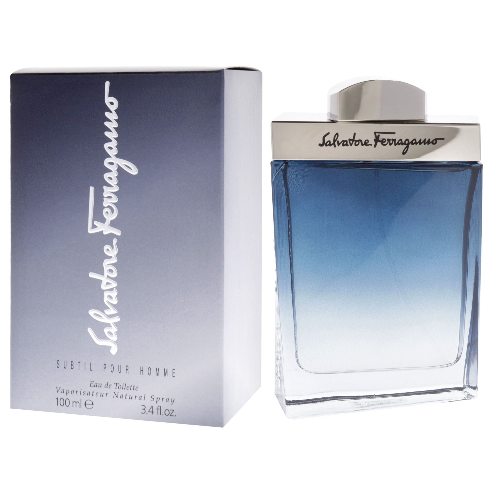 Subtil by Salvatore Ferragamo for Men - 3.4 oz EDT Spray, See Description, alternate image number 3