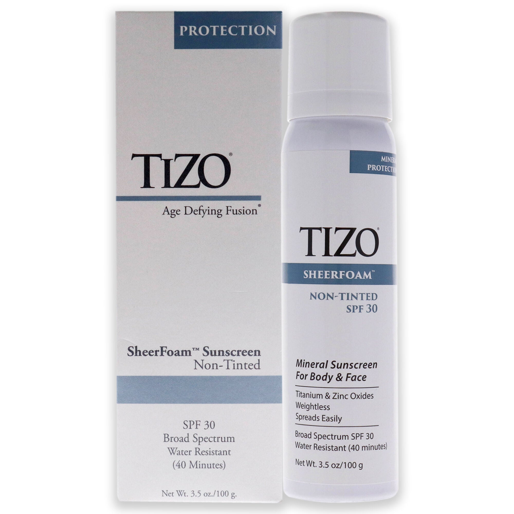 SheerFoam Body And Face Non-Tinted SPF 30 by Tizo for Unisex - 3.5 oz Sunscreen, , alternate image number 5