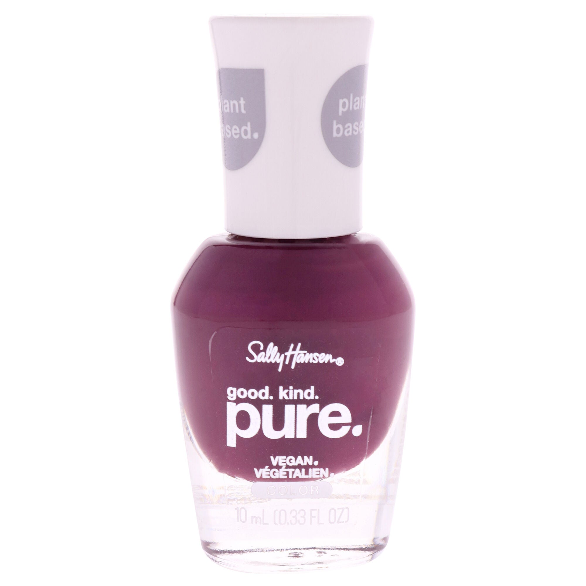 Good Kind Pure Vegan - 330 Beet It by Sally Hansen for Women - 0.33 oz Nail Polish, Purple, hi-res image number 0
