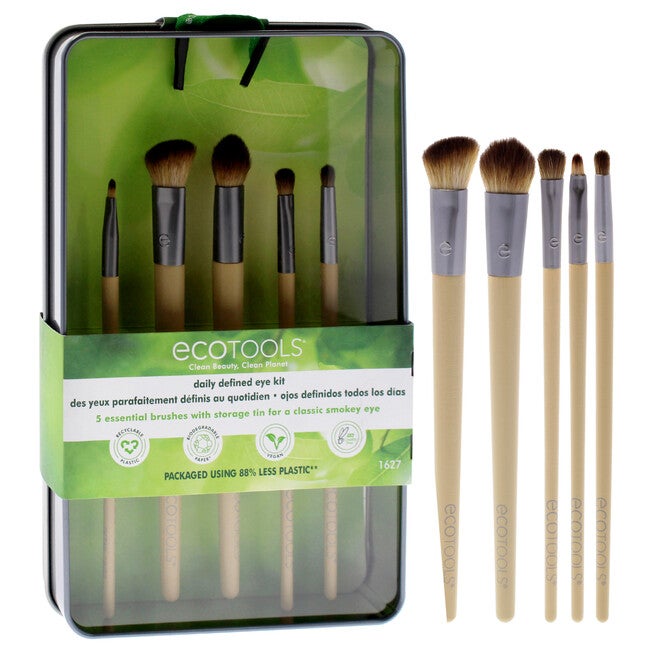 Daily Defined Eye Brush Kit by Ecotools for Women - 5 Pc, NA, alternate image number null