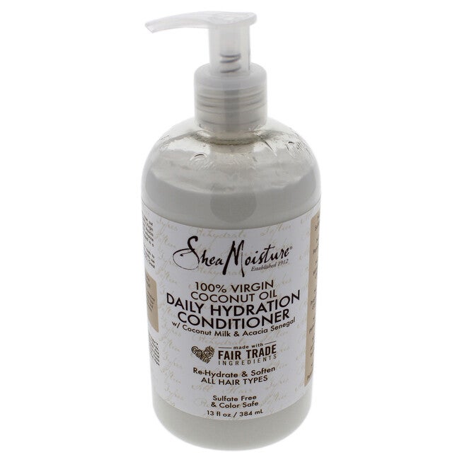 100 Percent Virgin Coconut Oil Daily Hydration Conditioner by Shea Moisture for Unisex - 13 oz Conditioner, NA, alternate image number null