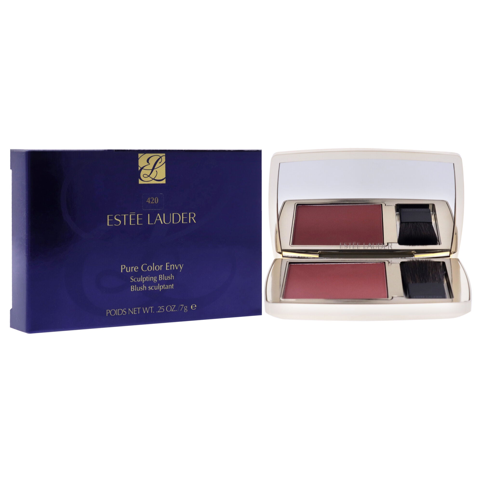 Pure Color Envy Sculpting Blush - 420 Rebellious Rose by Estee Lauder for Women - 0.25 oz Blush, , alternate image number 7