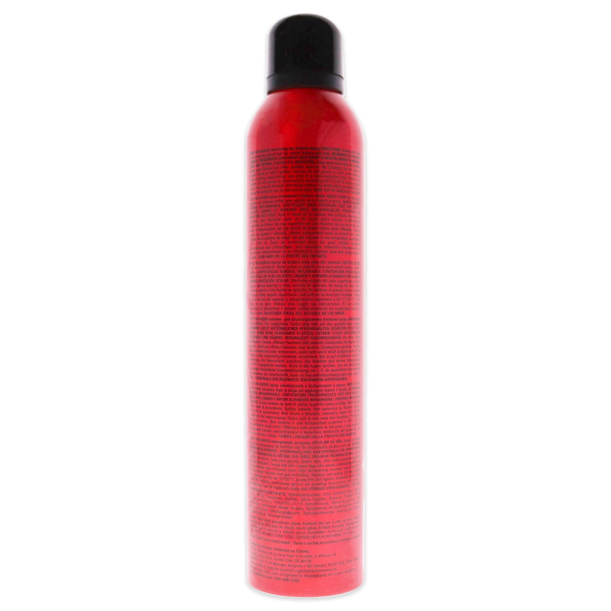 Big Fun Raiser Volumizing Dry Texture Spray by Sexy Hair for Unisex - 8.5 oz Hair Spray, , alternate image number 3