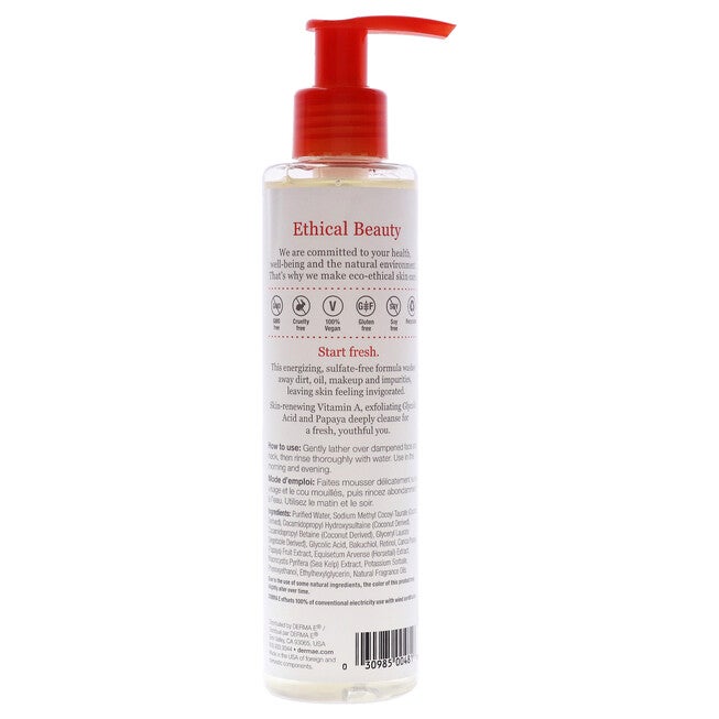 Anti-Wrinkle Cleanser by Derma-E for Unisex - 6 oz Cleanser, , alternate image number null