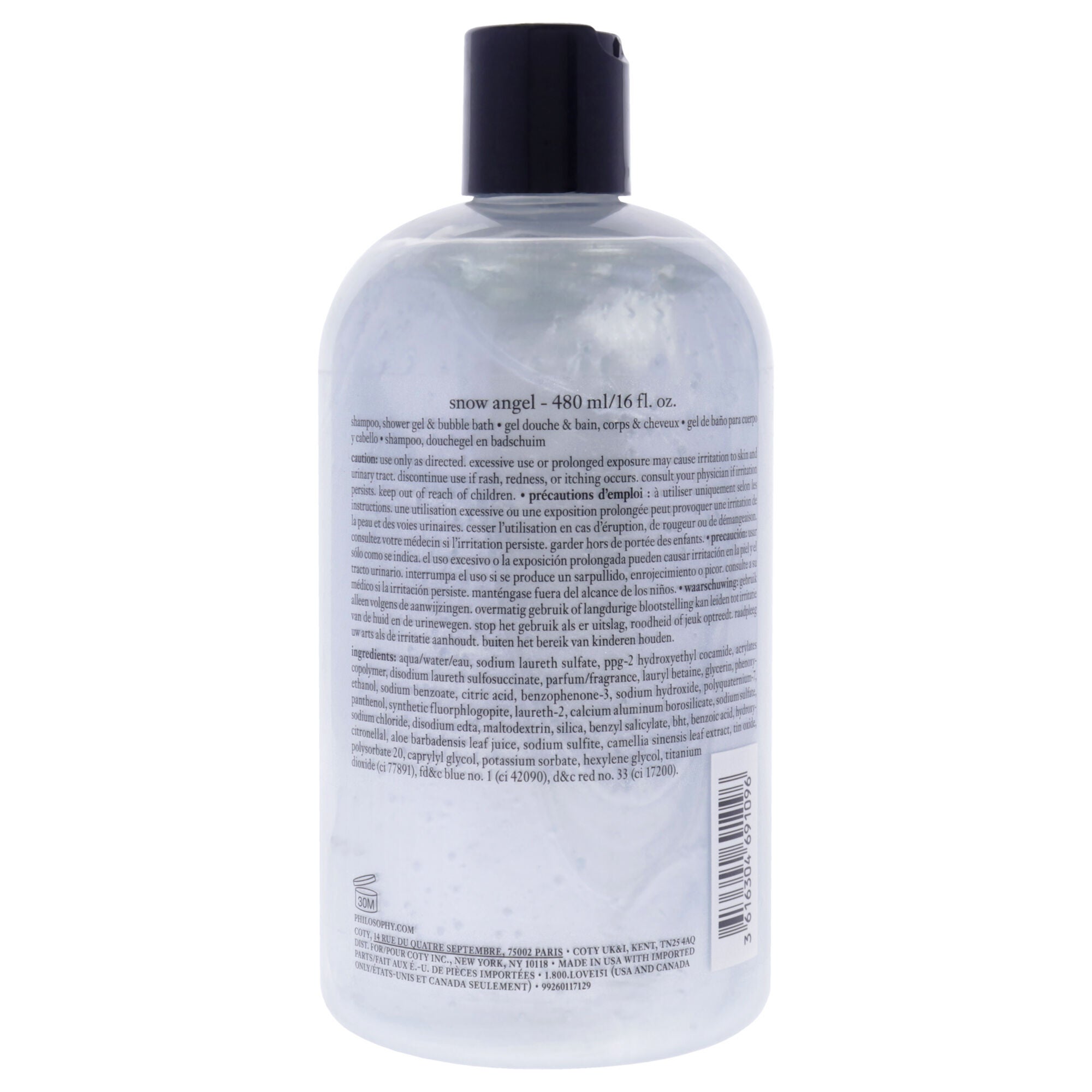 Snow Angel by Philosophy for Women - 16 oz Shower Gel, See Description, alternate image number 1