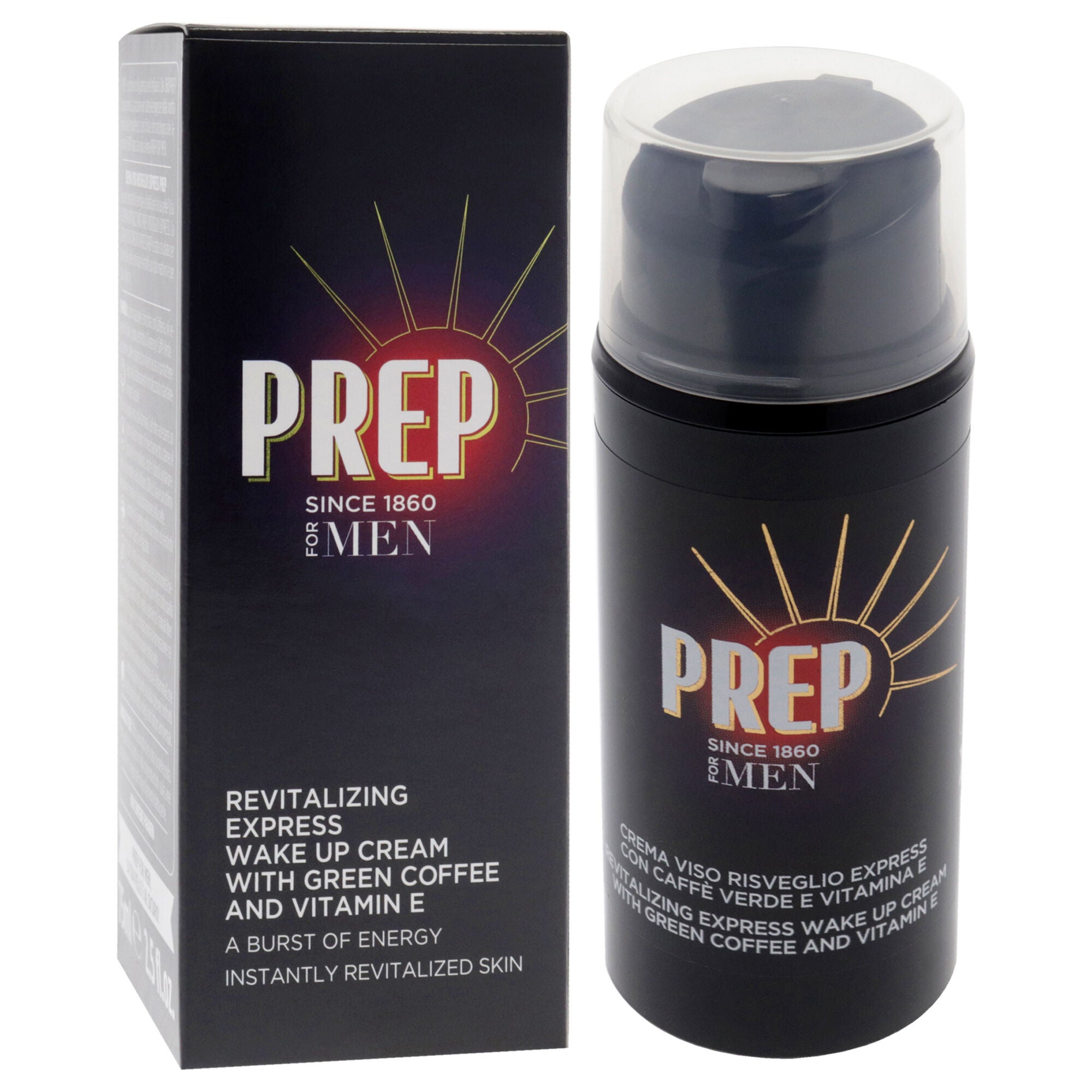 Revitalizing Express Wake Up Cream by Prep for Men - 2.5 oz Cream, See Description, alternate image number 4