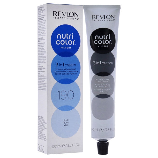 Nutri Color Cream - 190 Blue by Revlon for Unisex - 3.3 oz Hair Color, NA, alternate image number null