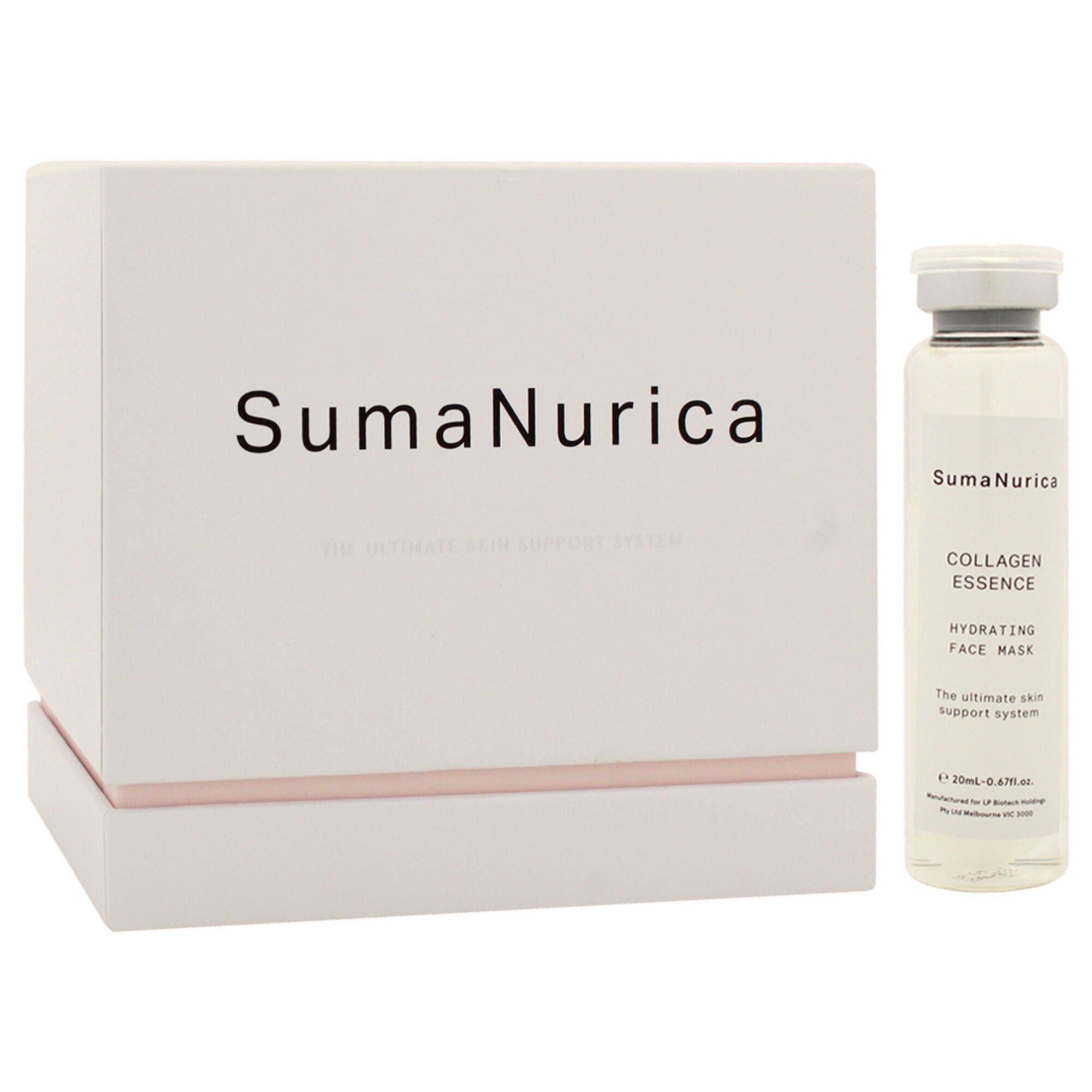 Collagen Essence Hydrating Face Mask by SumaNurica for Women - 6 x 0.67 oz Mask, See Description, alternate image number 2