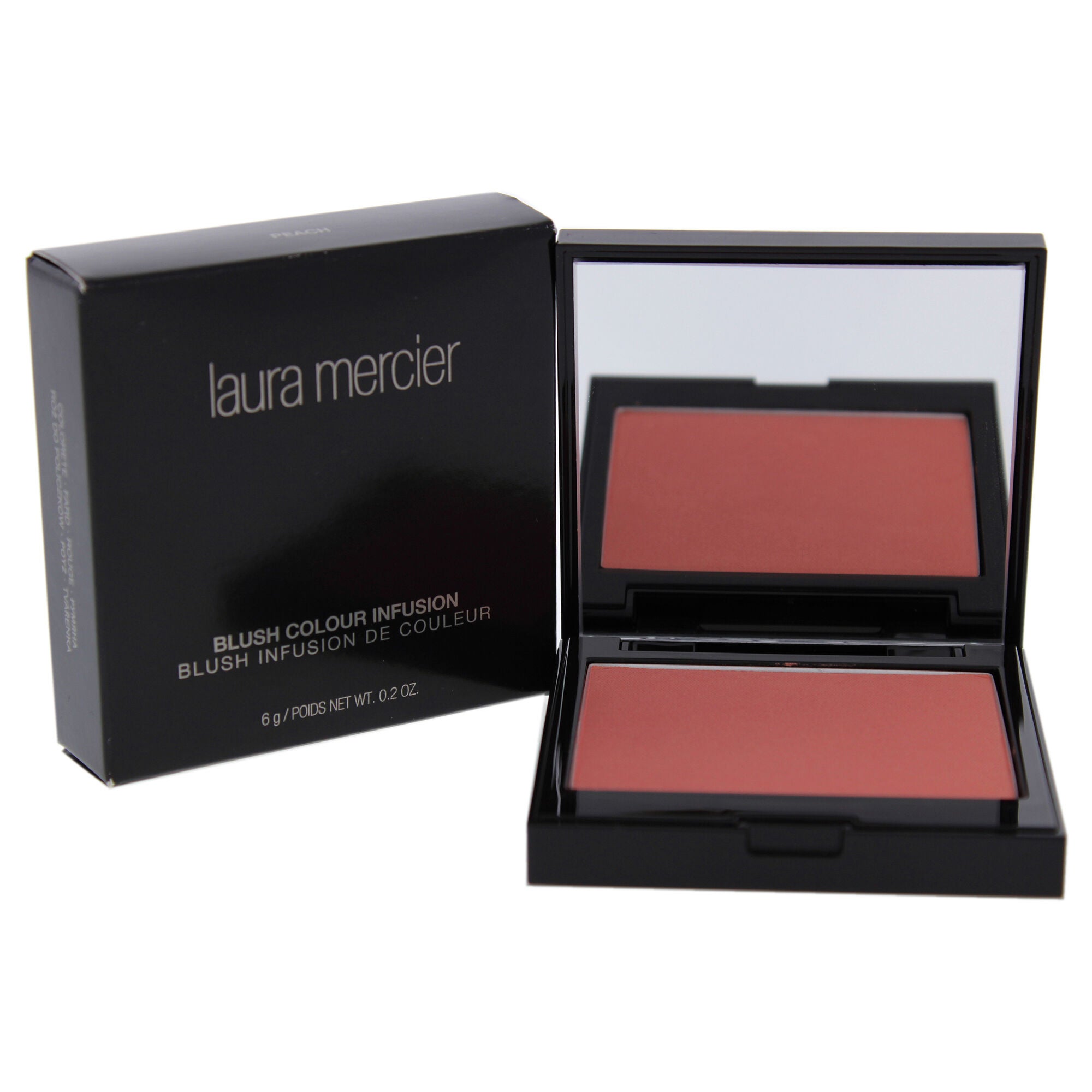 Blush Colour Infusion - Peach by Laura Mercier for Women - 0.2 oz Blush, , alternate image number 6